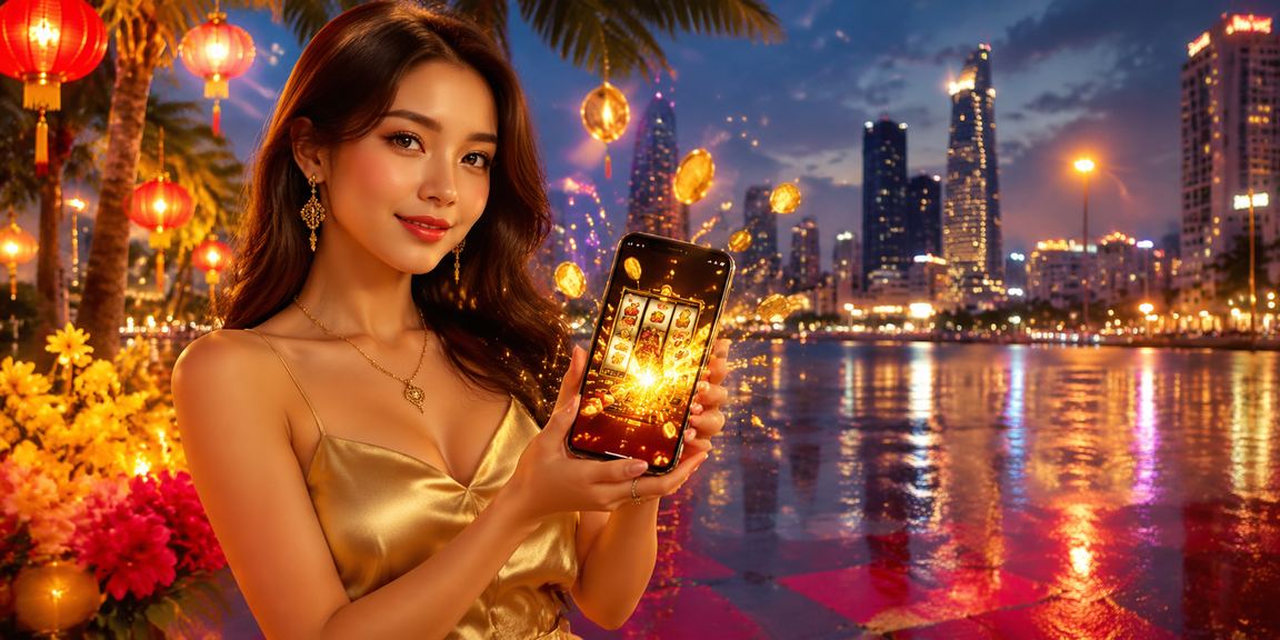 Người chơi tại TP. Hồ Chí Minh tham gia slot jackpot trong dịp Tết trên điện thoại di động